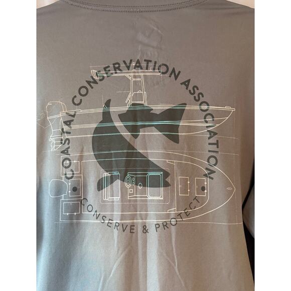 CCA Coastal Conservation Association Long Sleeve Shirt - Medium - Picture 5 of 6